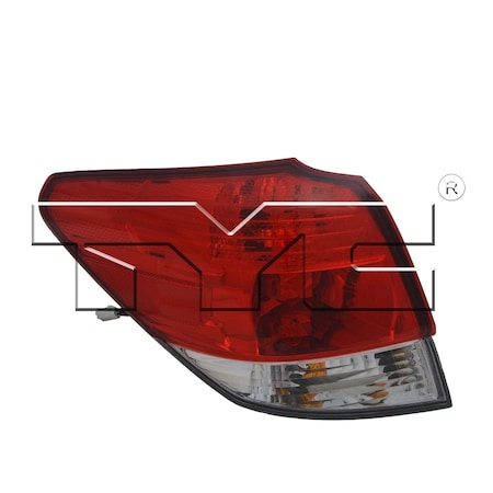 Tyc Tyc Tail Light Assembly, 11-6674-00 11-6674-00